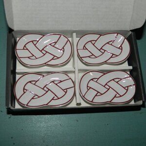 Williams Sonoma Knot Chopstick Rest Set of 4